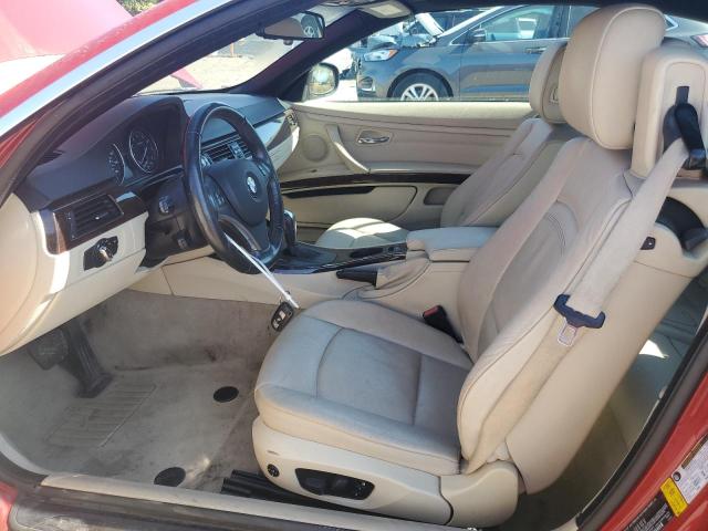  BMW 3 SERIES 2012 Czerwony
