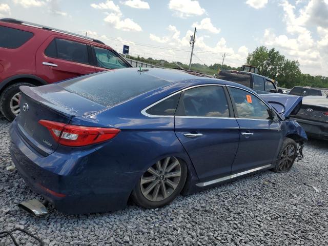  HYUNDAI SONATA 2017 Синий