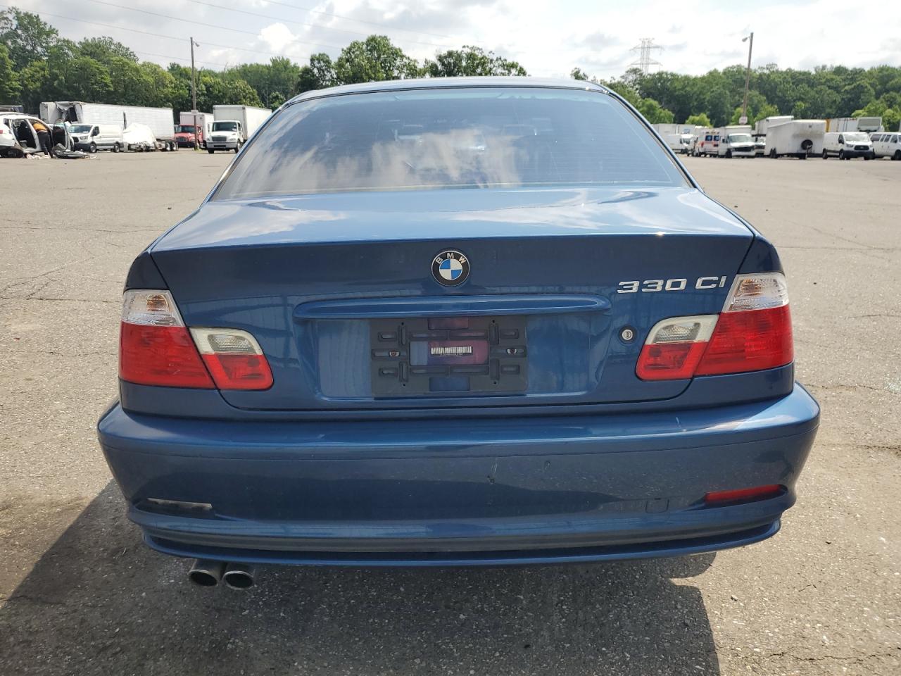 2001 BMW 330 Ci VIN: WBABN53481JU31362 Lot: 59798765