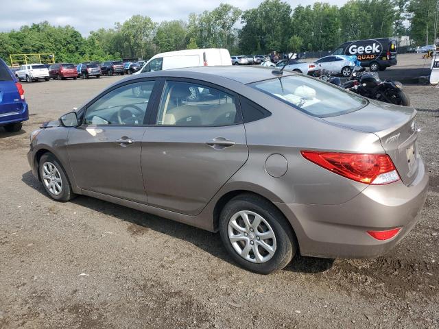  HYUNDAI ACCENT 2014 tan