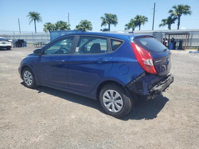 Hatchbacks HYUNDAI ACCENT 2017 Blue