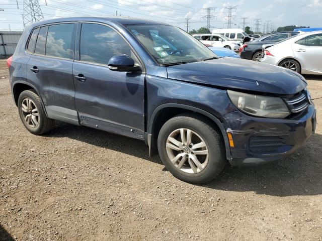  VOLKSWAGEN TIGUAN 2013 Синий