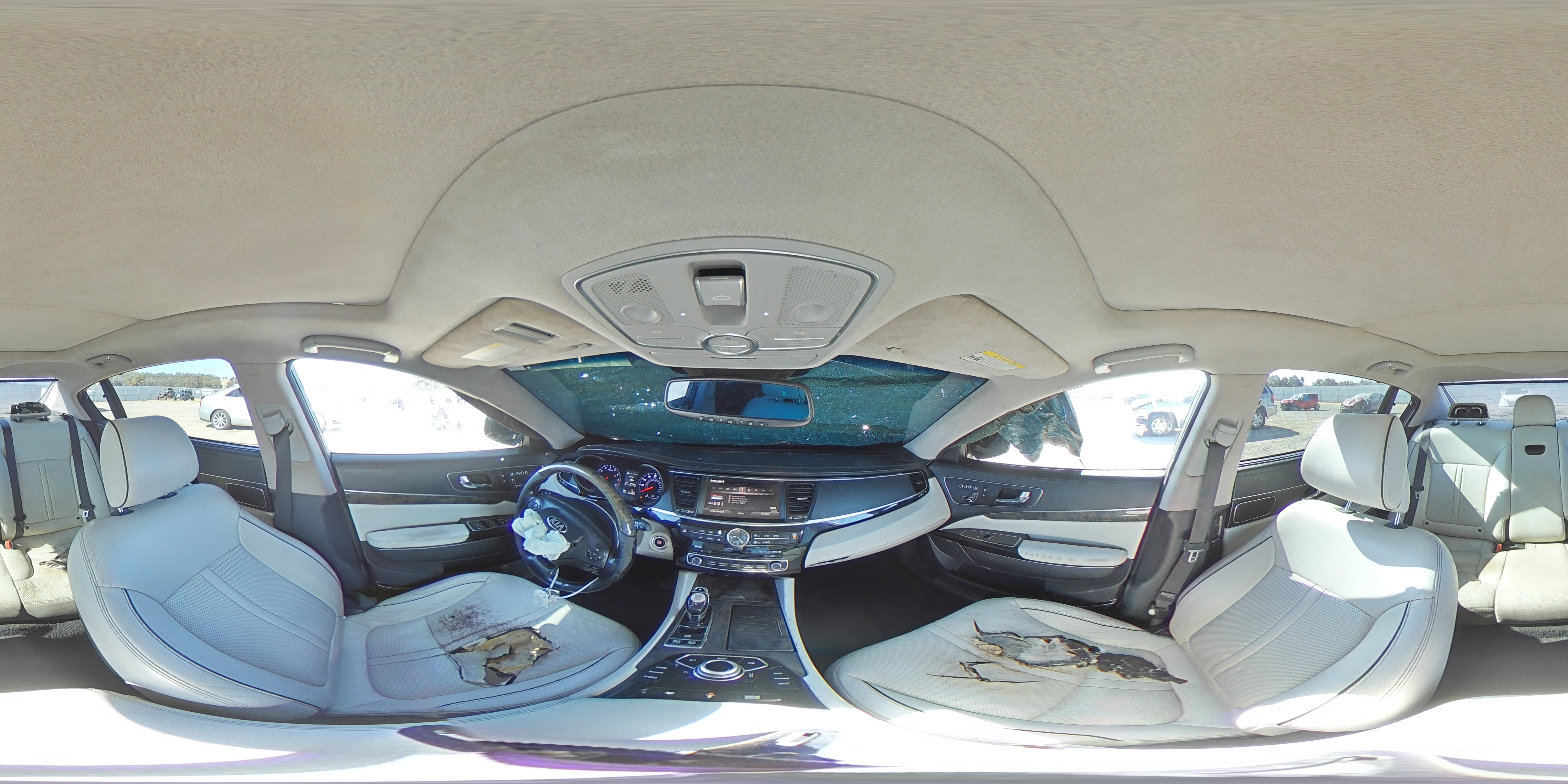 2015 Kia K900 VIN: KNALW4D47F6023505 Lot: 64072215