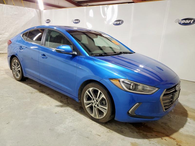  HYUNDAI ELANTRA 2018 Blue