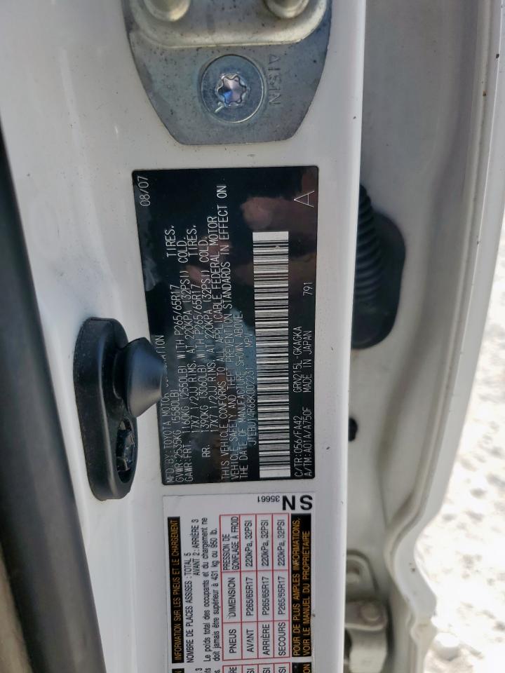 2008 Toyota 4Runner Sr5 VIN: JTEBU14R68K002231 Lot: 66446245