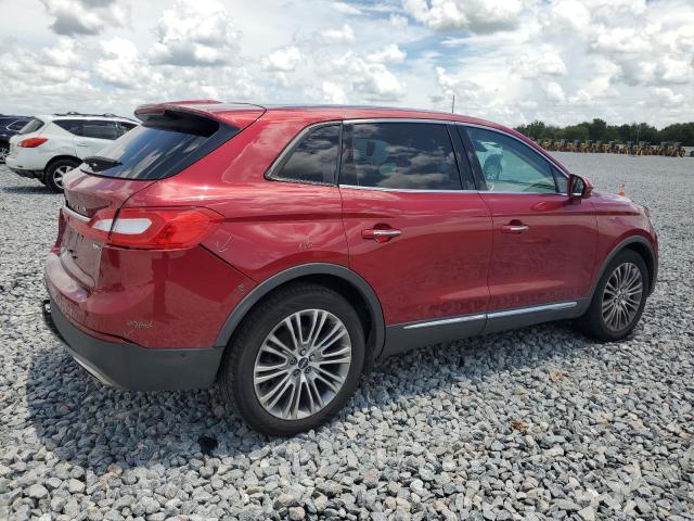  LINCOLN MKX 2016 Красный