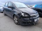 2012 VAUXHALL ZAFIRA EXC for sale at Copart ROCHFORD