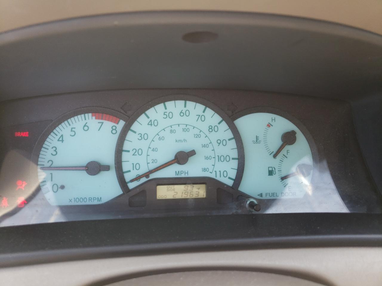 2003 Toyota Corolla Ce VIN: JTDBR32E932014464 Lot: 64957845