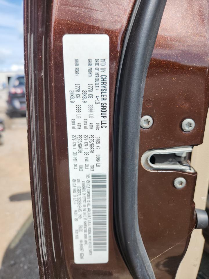 2013 Ram 1500 Slt VIN: 1C6RR7LT6DS642445 Lot: 64142075