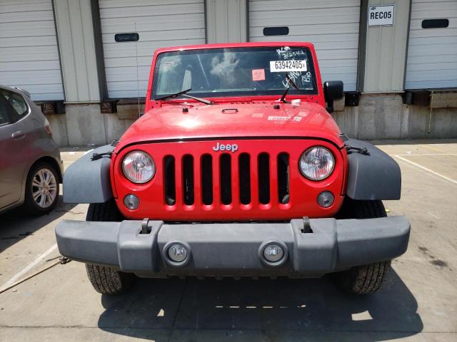Parquets JEEP WRANGLER 2016 Red