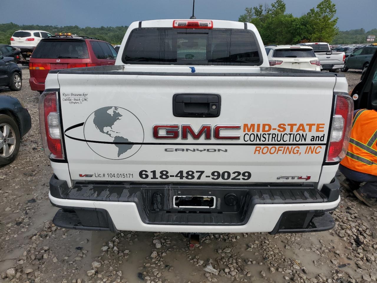 2022 GMC Canyon At4 VIN: 1GTG6FEN2N1261880 Lot: 65140325