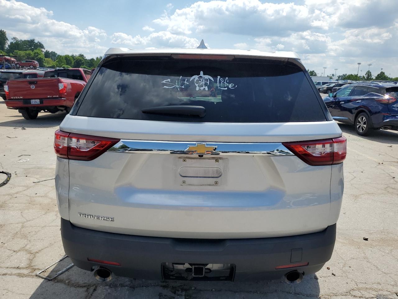 2018 Chevrolet Traverse Ls VIN: 1GNERFKW2JJ111443 Lot: 63331145