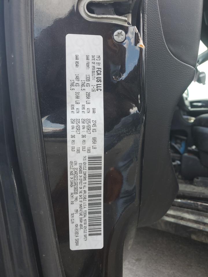2016 Dodge Grand Caravan Sxt VIN: 2C4RDGCG1GR236539 Lot: 64686385