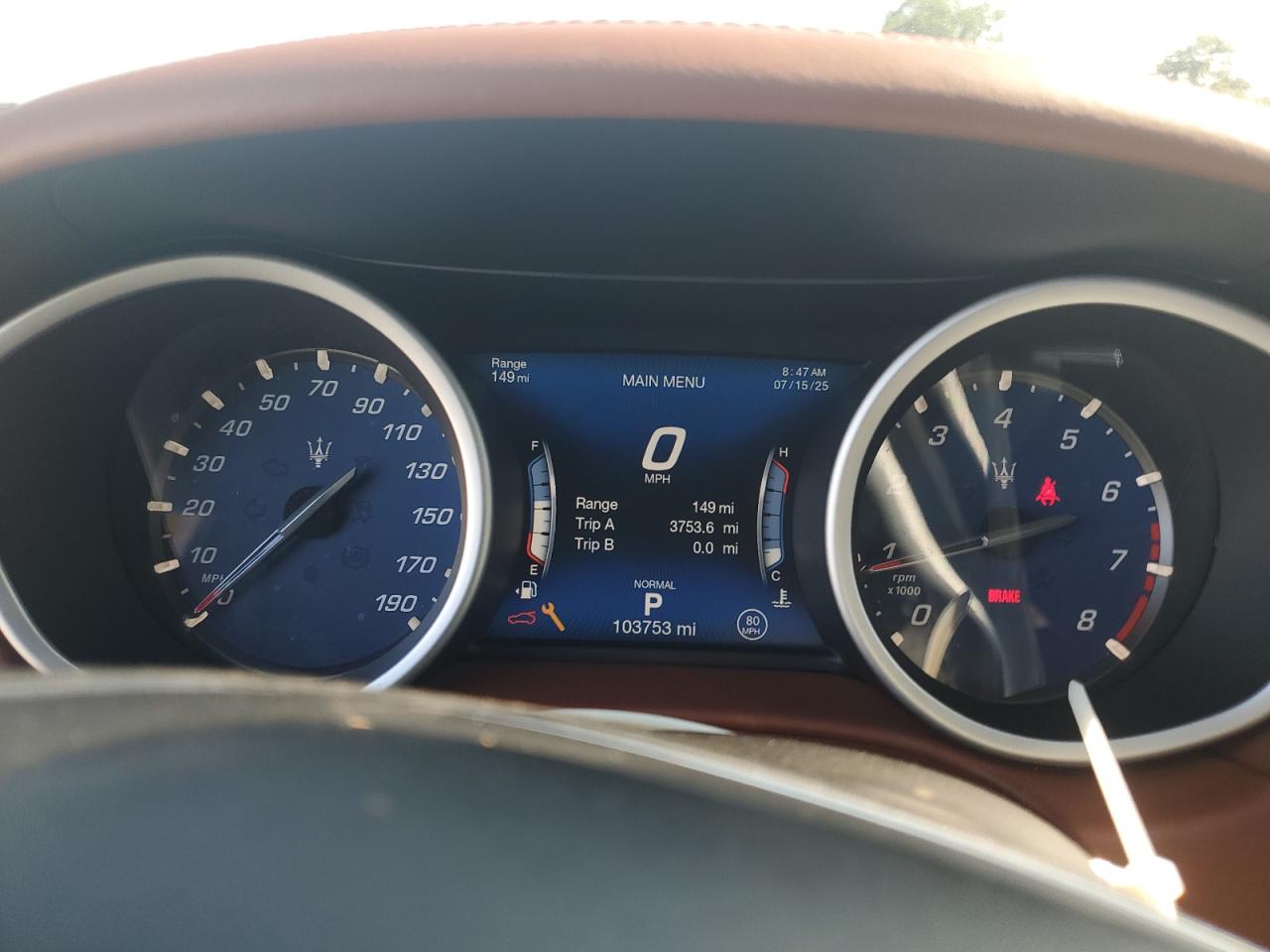 2019 Maserati Ghibli S VIN: ZAM57YTA9K1309916 Lot: 64804205