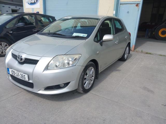 2009 TOYOTA AURIS for sale at Copart CASTLEDERMOT - IRELAND