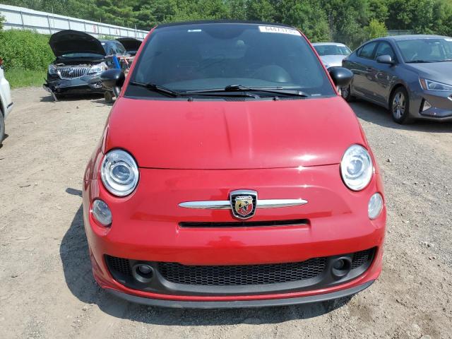 Cabriolets FIAT 500 2013 Czerwony