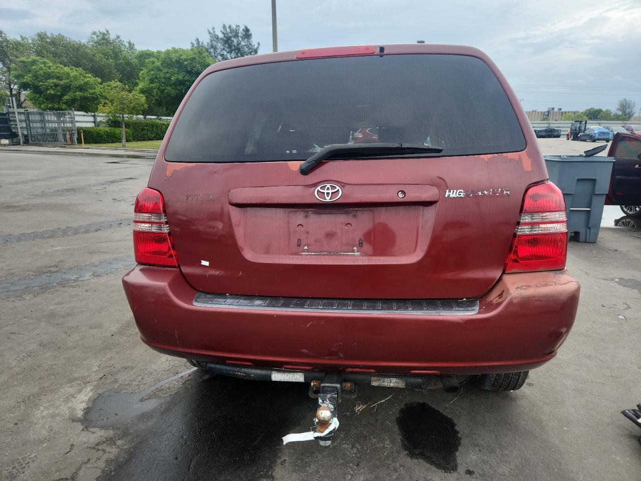 2002 Toyota Highlander VIN: JTEGD21A820037978 Lot: 63412385