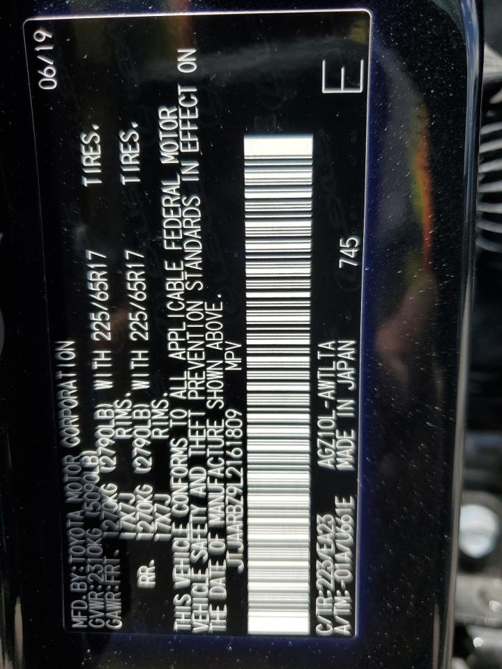 2020 Lexus Nx 300 Base VIN: JTJAARBZ9L2161809 Lot: 63113385