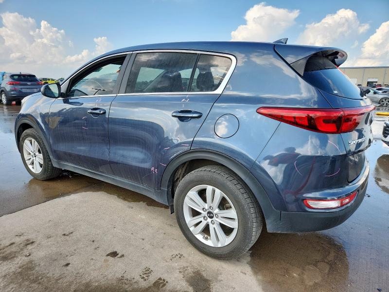  KIA SPORTAGE 2018 Синий