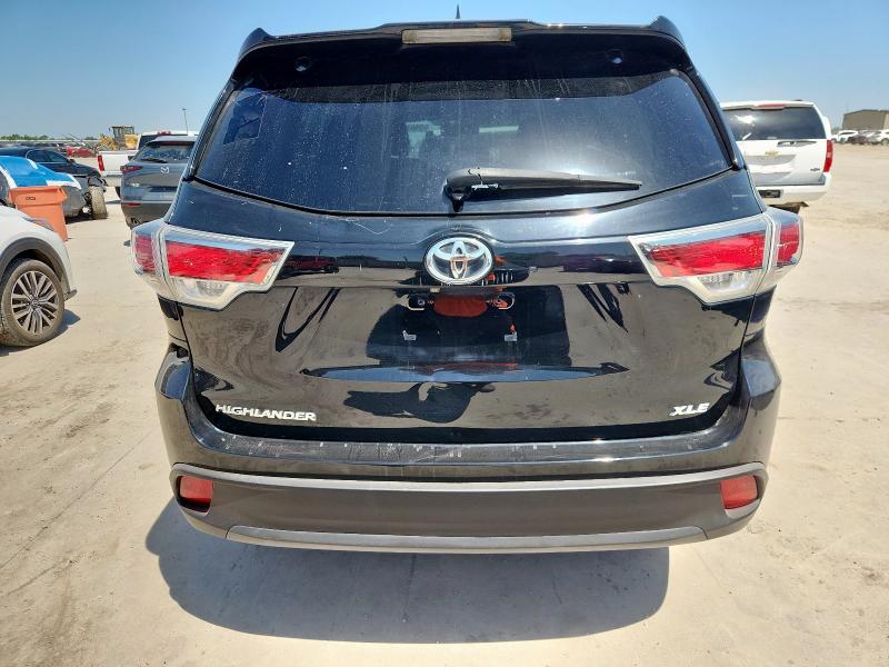 Parquets TOYOTA HIGHLANDER 2016 Black
