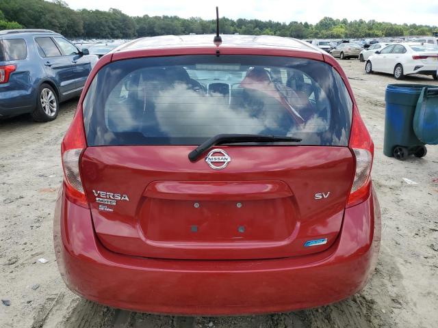 Hatchbacks NISSAN VERSA 2015 Czerwony