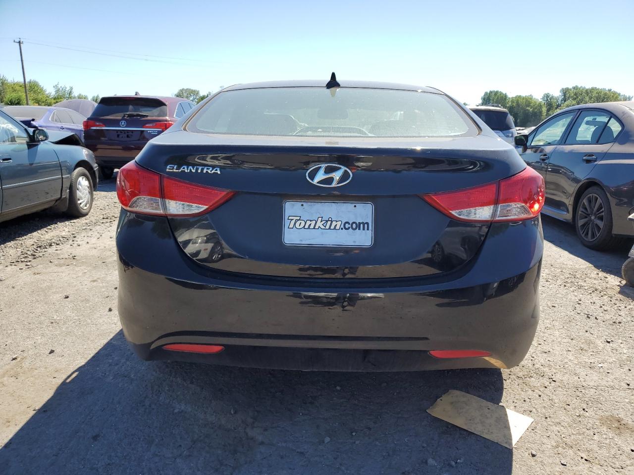 2013 Hyundai Elantra Gls VIN: 5NPDH4AE6DH446450 Lot: 64786445