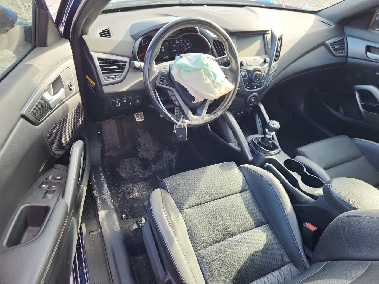 2016 Hyundai Veloster Turbo VIN: KMHTC6AE6GU263724 Lot: 65555115