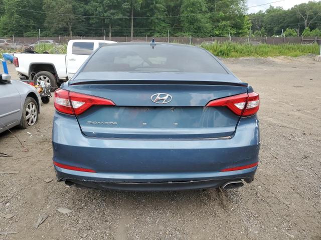 Sedans HYUNDAI SONATA 2017 Blue