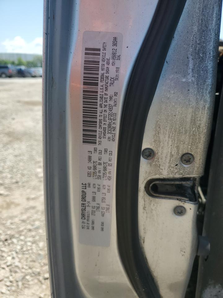 2015 Ram 3500 Slt VIN: 3C63RRHL6FG514937 Lot: 61826785