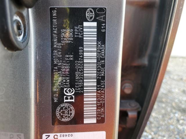 2006 TOYOTA COROLLA CE  