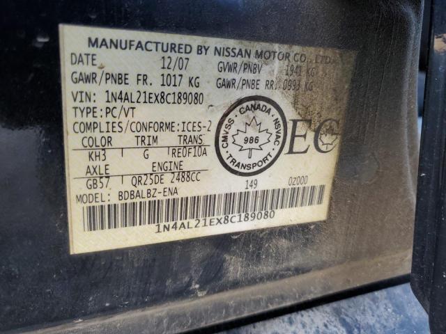 2008 NISSAN ALTIMA 2.5  