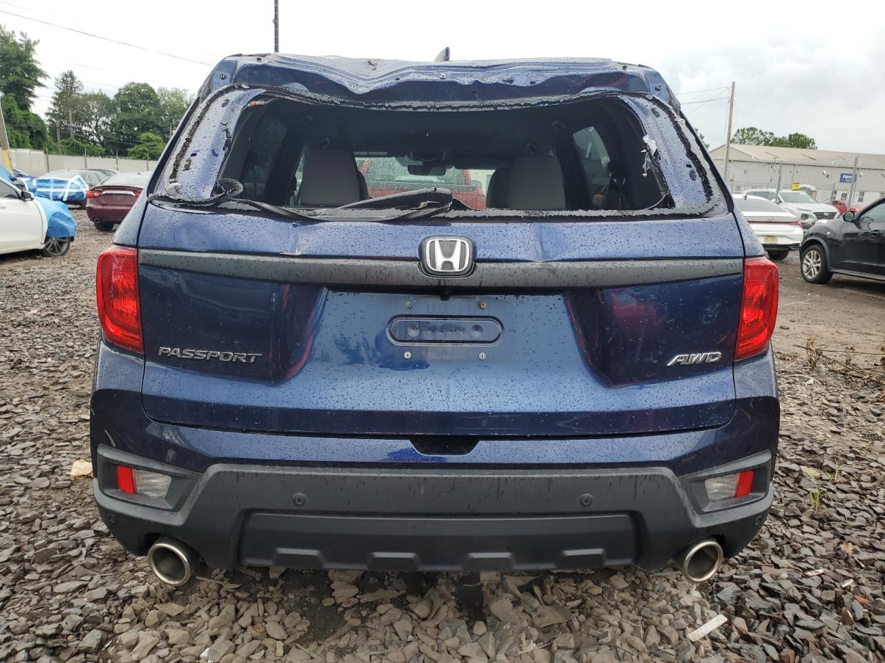 2022 Honda Passport Exl VIN: 5FNYF8H54NB023046 Lot: 63494925