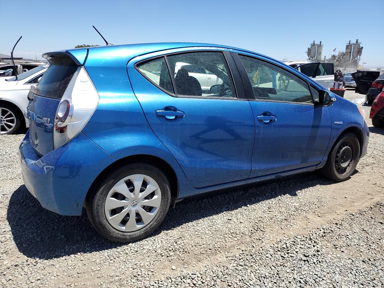 2014 Toyota Prius C VIN: JTDKDTB32E1574932 Lot: 66574185