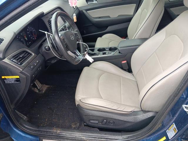 Sedans HYUNDAI SONATA 2017 Blue
