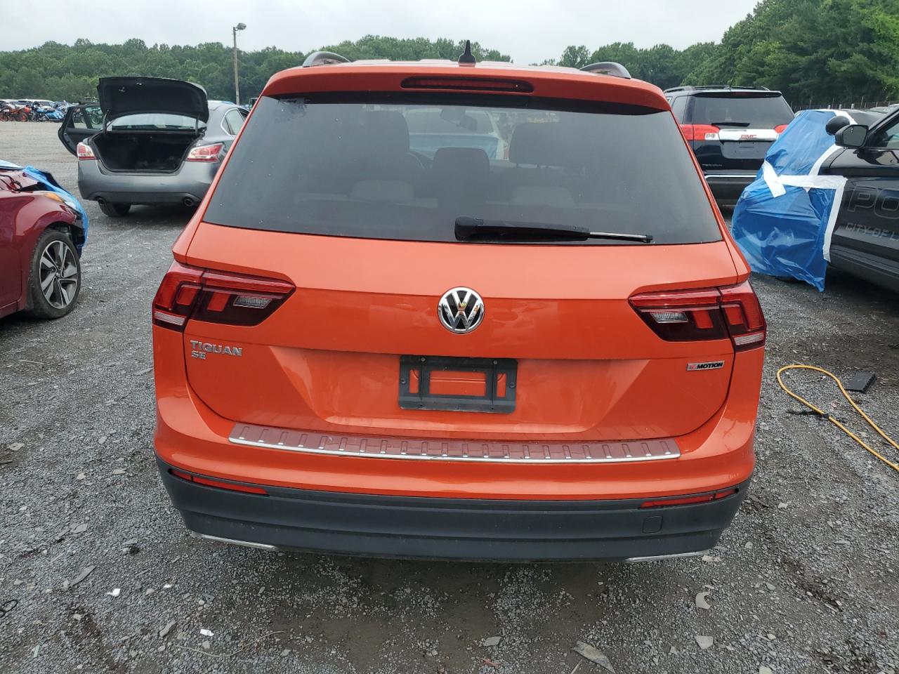 2019 Volkswagen Tiguan Se VIN: 3VV2B7AX8KM138345 Lot: 64135115