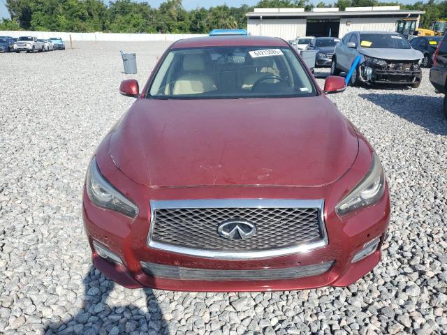  INFINITI Q50 2014 Red