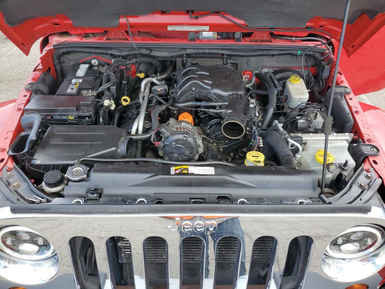 2012 Jeep Wrangler Unlimited Sahara VIN: 1C4HJWEG3CL196673 Lot: 65034725