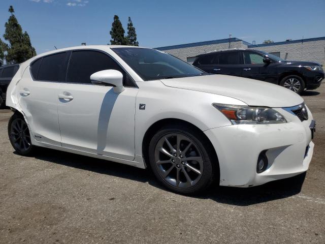  LEXUS CT 200 2012 White