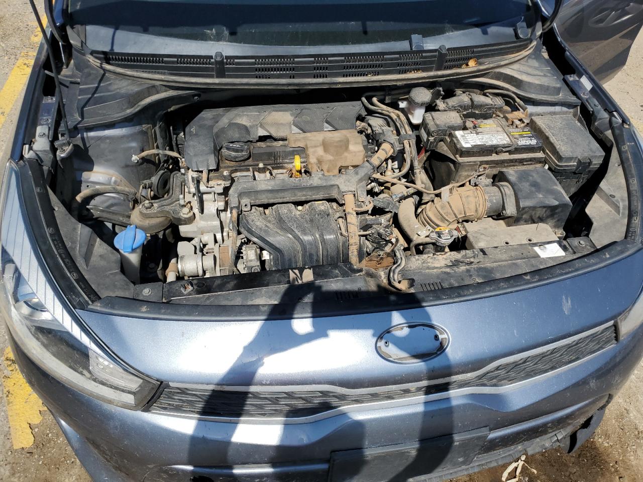 2020 Kia Rio Lx VIN: 3KPA24AD2LE286162 Lot: 64438655