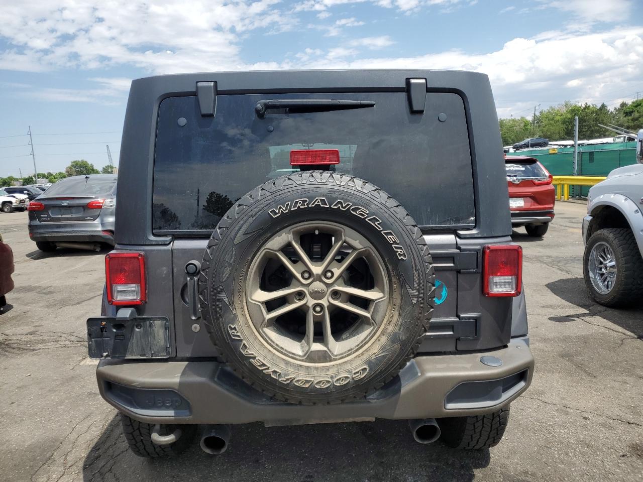 2016 Jeep Wrangler Unlimited Sahara VIN: 1C4BJWEG9GL199783 Lot: 64320185