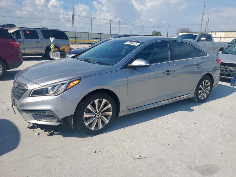  HYUNDAI SONATA 2016 Серебристый