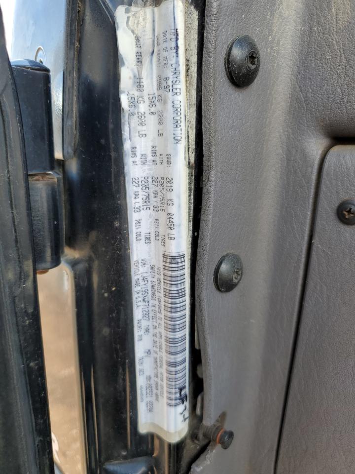 1998 Jeep Wrangler / Tj Sport VIN: 1J4FY19SXWP712927 Lot: 64915525