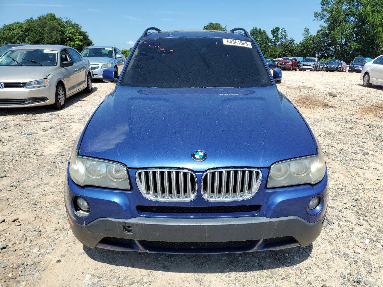 2008 BMW X3 3.0Si VIN: WBXPC93498WJ14129 Lot: 64861565