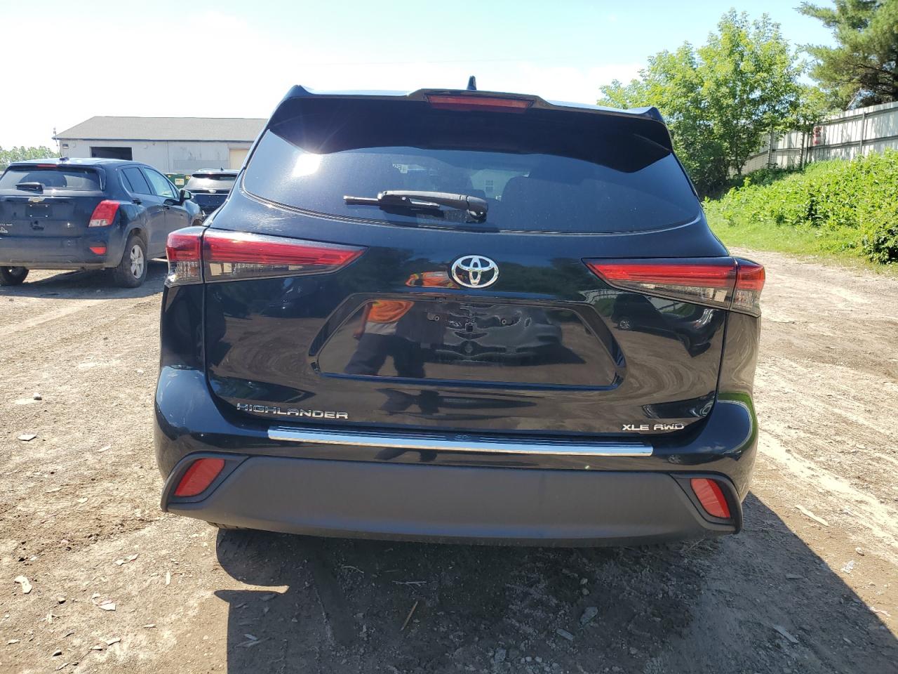 2021 Toyota Highlander Xle VIN: 5TDGZRBHXMS116546 Lot: 62452935