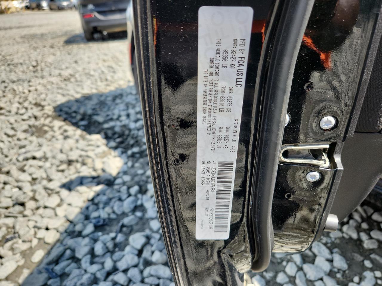 2019 Dodge Charger Sxt VIN: 2C3CDXJG6KH600983 Lot: 64925905