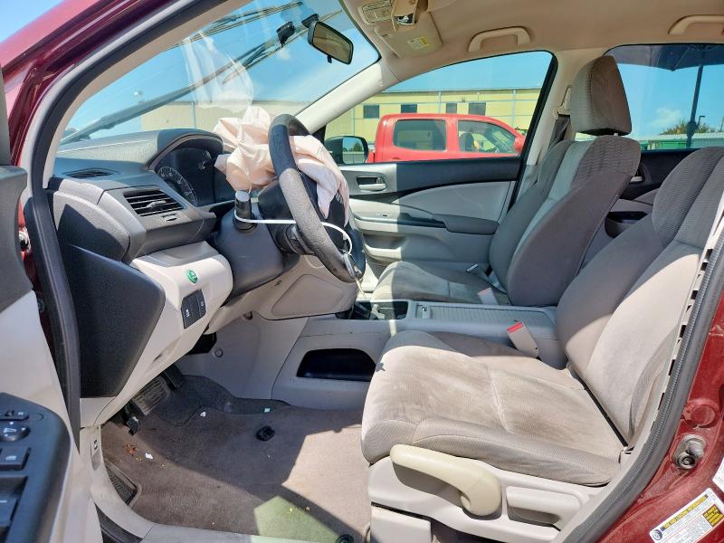 Parquets HONDA CRV 2014 Czerwony