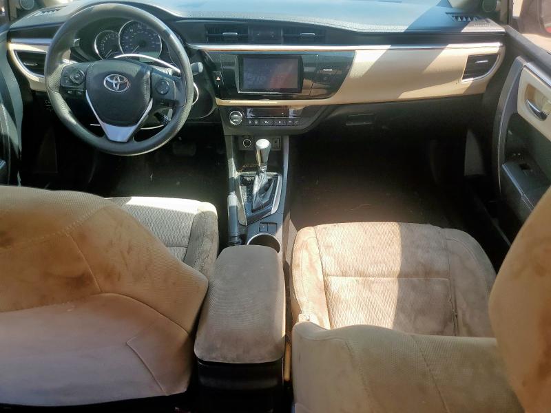  TOYOTA COROLLA 2015 Red