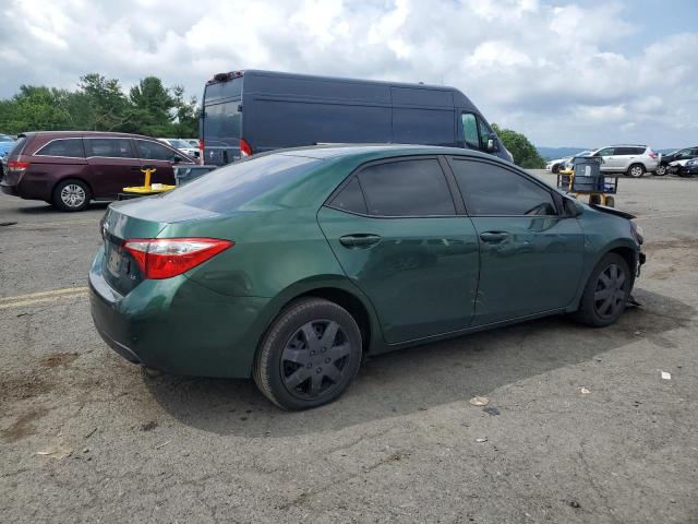  TOYOTA COROLLA 2016 Green