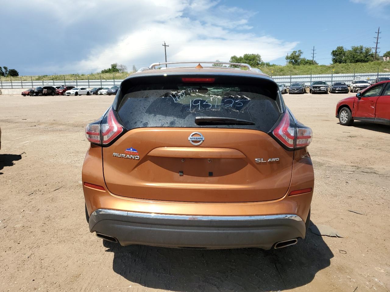 2015 Nissan Murano S VIN: 5N1AZ2MHXFN282239 Lot: 62960725