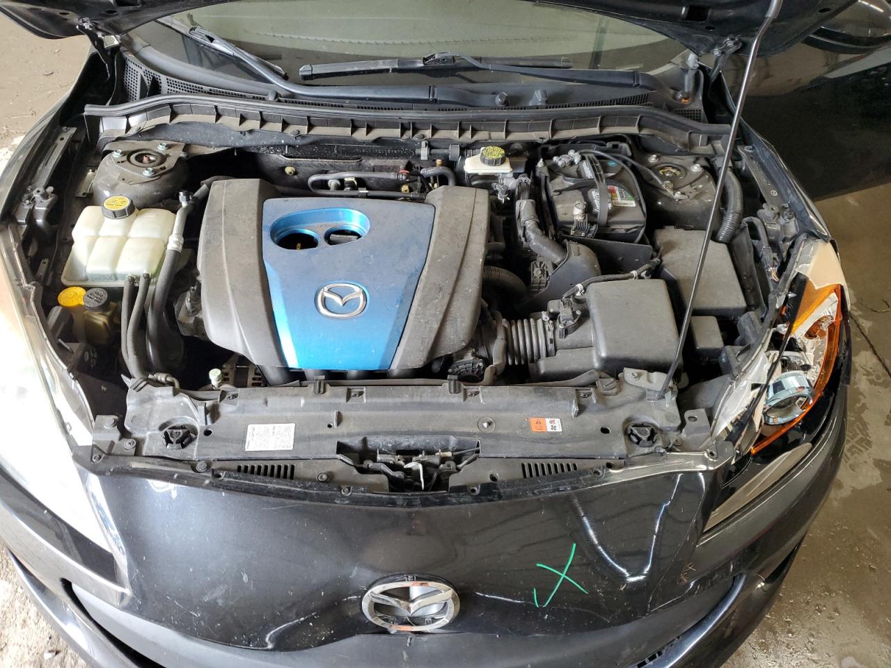 2012 Mazda 3 I VIN: JM1BL1V70C1573734 Lot: 64296415